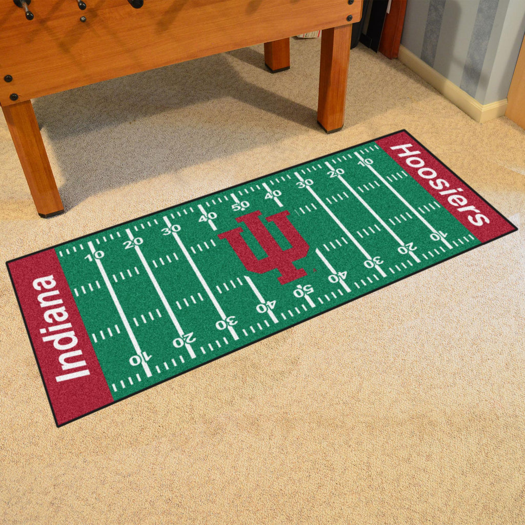 Indiana Hoosiers Football Field Runner 30"x72" 