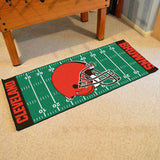 Cleveland Browns Football Field Runner 30"x72" 