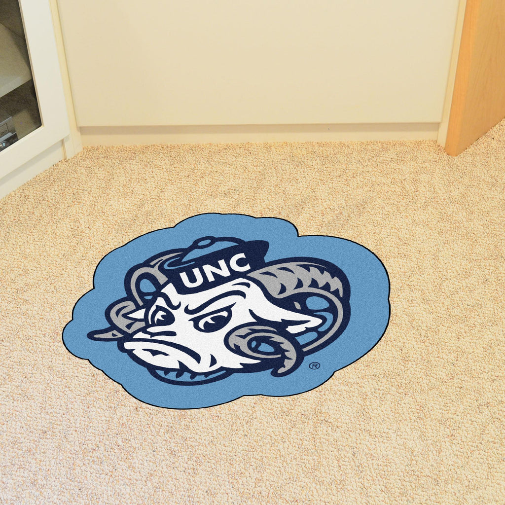 North Carolina Tar Heels Mascot Mat 34" x 30" 