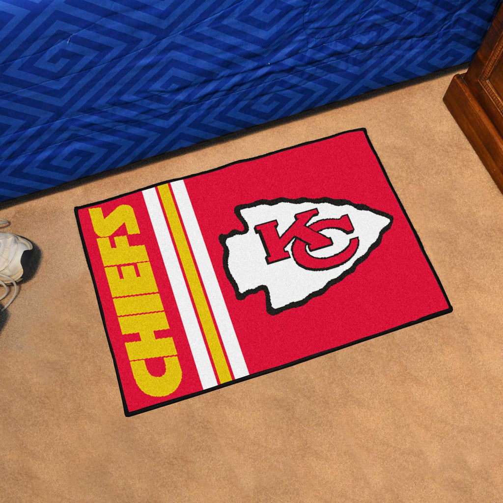 Kansas City Chiefs Uniform Starter Mat 19"x30" 