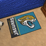 Jacksonville Jaguars Uniform Starter Mat 19"x30" 