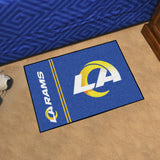 Los Angeles Rams Uniform Starter Mat 19"x30" 