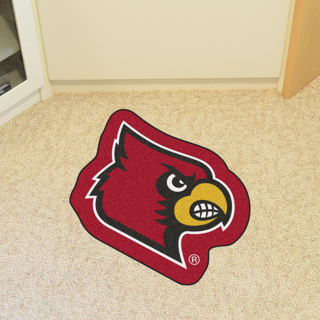 Louisville Cardinals Mascot Mat 30" x 32.6" 