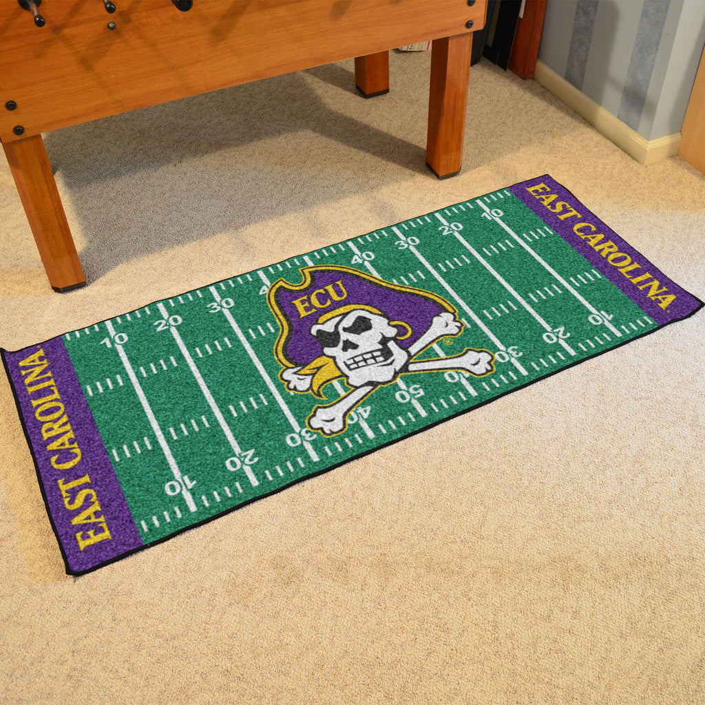 East Carolina Pirates Football Field Runner 30"x72" 