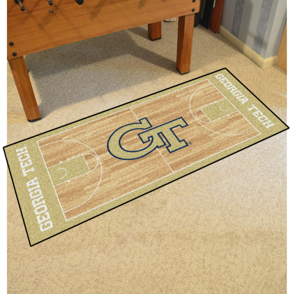 Georgia Tech Yellow Jackets NCAA Basketball Runner 30"x72" 