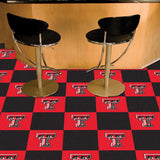 Texas Tech Red Raiders Team Carpet Tiles 18"x18" tiles 