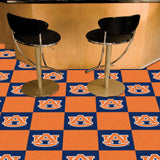 Auburn Tigers Team Carpet Tiles 18"x18" tiles 