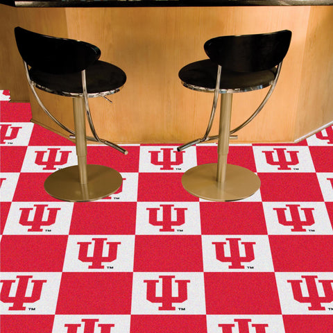 Indiana Hoosiers Team Carpet Tiles 18"x18" tiles 