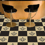 New Orleans Saints Team Carpet Tiles 18"x18" tiles 