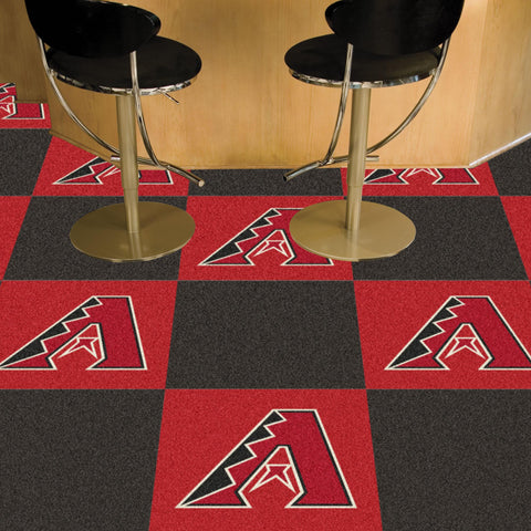 Arizona Diamondbacks Team Carpet Tiles 18"x18" tiles 