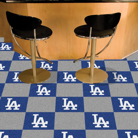 Los Angeles Dodgers Team Carpet Tiles 18"x18" tiles 
