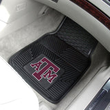 Texas A&M Aggies 2 pc Vinyl Car Mat Set 17"x27" 