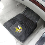 Minnesota Vikings 2 pc Vinyl Car Mat Set 17"x27" 