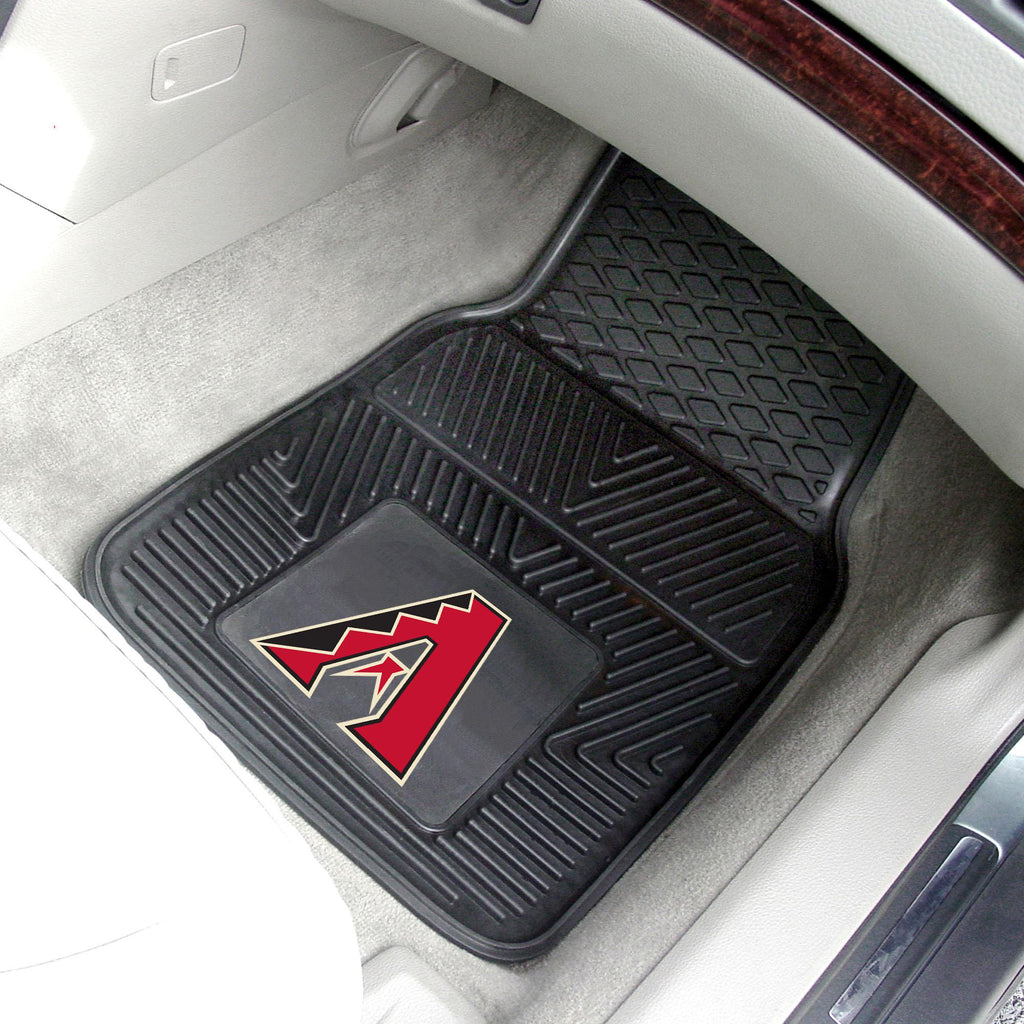 Arizona Diamondbacks 2 pc Vinyl Car Mat Set 17"x27" 