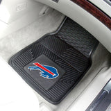 Buffalo Bills 2 pc Vinyl Car Mat Set 17"x27" 