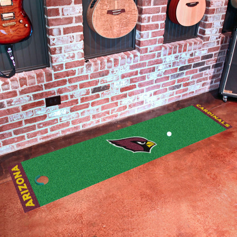 Arizona Cardinals Putting Green Mat 18"x72" 