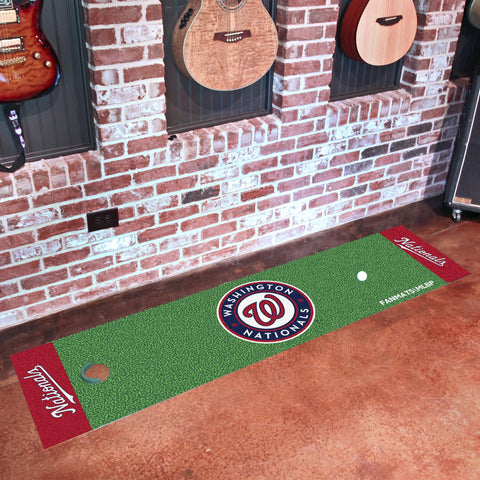 Washington Nationals Putting Green Mat 18"x72" 