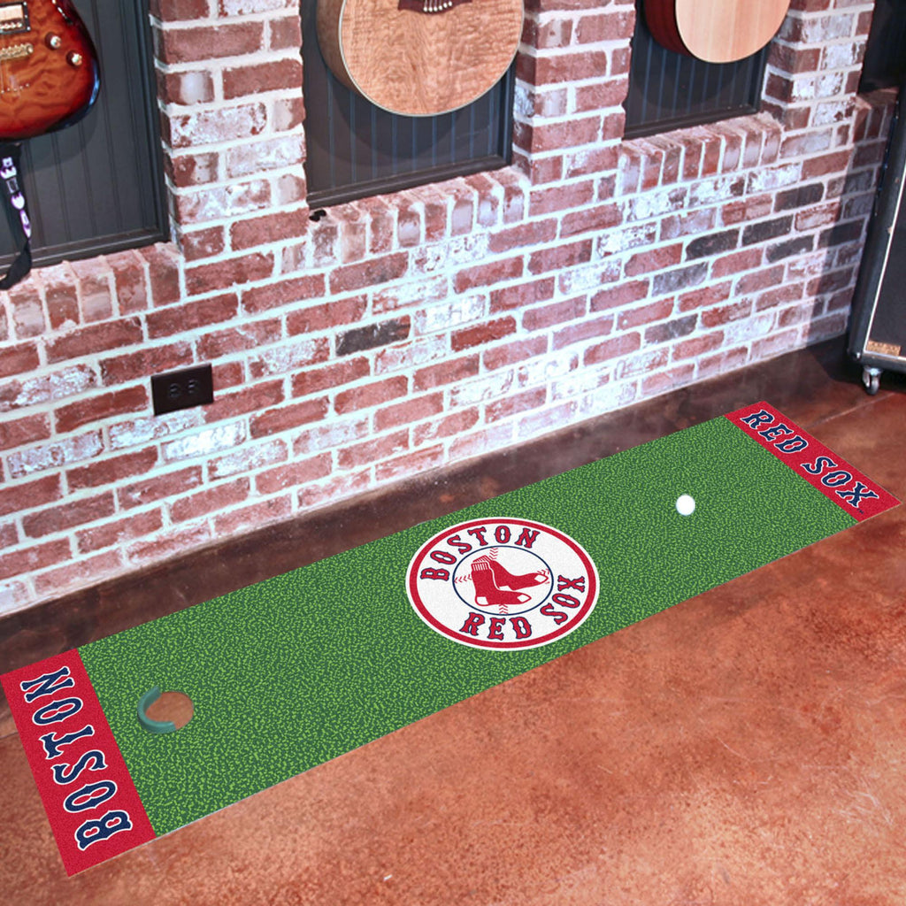 Boston Red Sox Putting Green Mat 18"x72" 