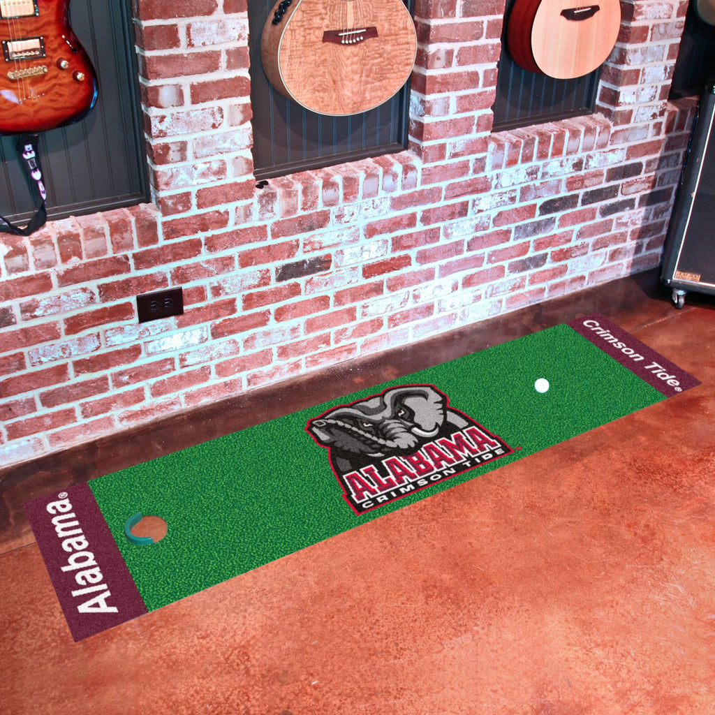 Alabama Crimson Tide Putting Green Mat 18"x72" 