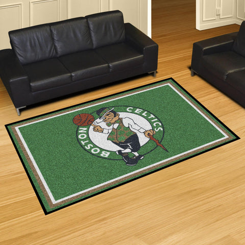 Boston Celtics 5x8 Rug 59.5"x88" 