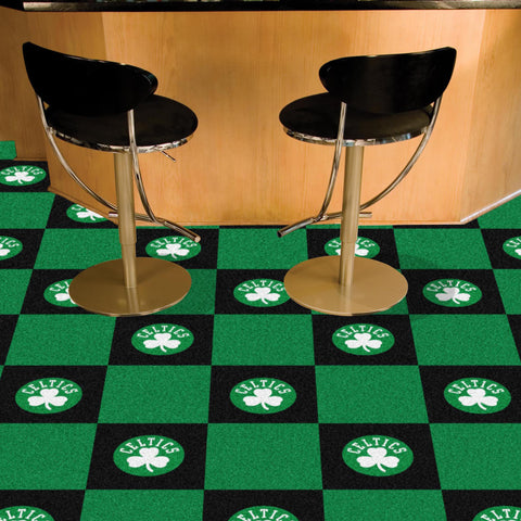 Boston Celtics Team Carpet Tiles 18"x18" tiles 