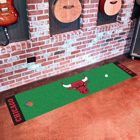 Chicago Bulls Putting Green Mat 18"x72" 