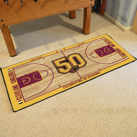 Cleveland Cavaliers Court Large Runner 29.5x54 