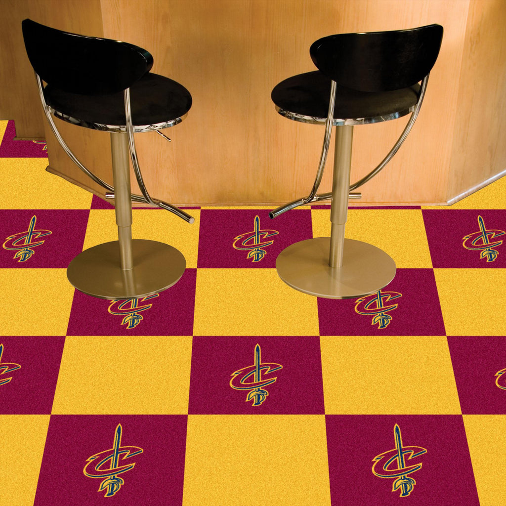 Cleveland Cavaliers Team Carpet Tiles 18"x18" tiles 