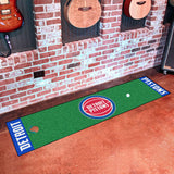 Detroit Pistons Putting Green Mat 18"x72" 