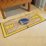 Golden State Warriors Court Large Runner 29.5x54 