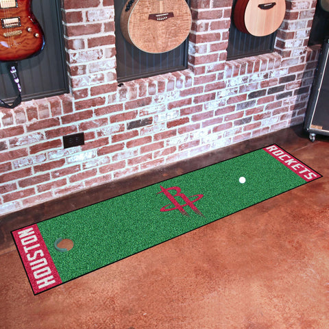 Houston Rockets Putting Green Mat 18"x72" 