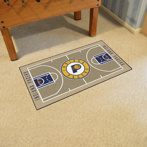 Indiana Pacers Court Large Runner 29.5x54 