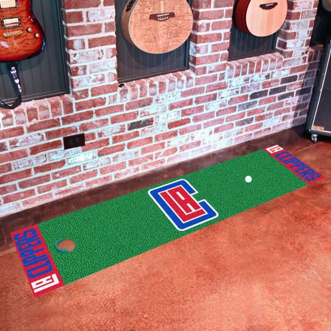 Los Angeles Clippers Putting Green Mat 18"x72" 