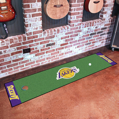 Los Angeles Lakers Putting Green Mat 18"x72" 