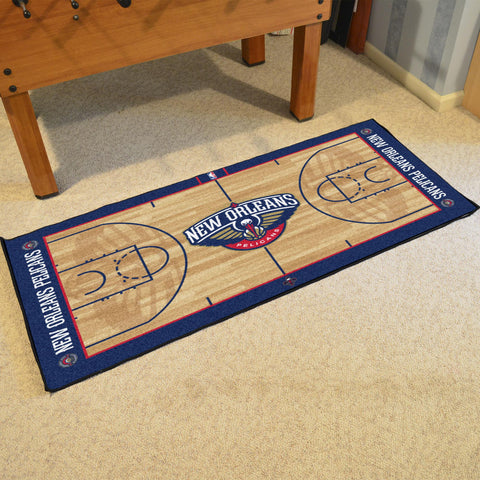 New Orleans Pelicans Court Large Runner 29.5x54 