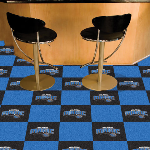 Orlando Magic Team Carpet Tiles 18"x18" tiles 