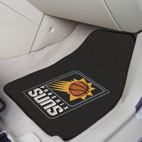 Phoenix Suns 2 pc Carpet Car Mat Set 17"x27" 