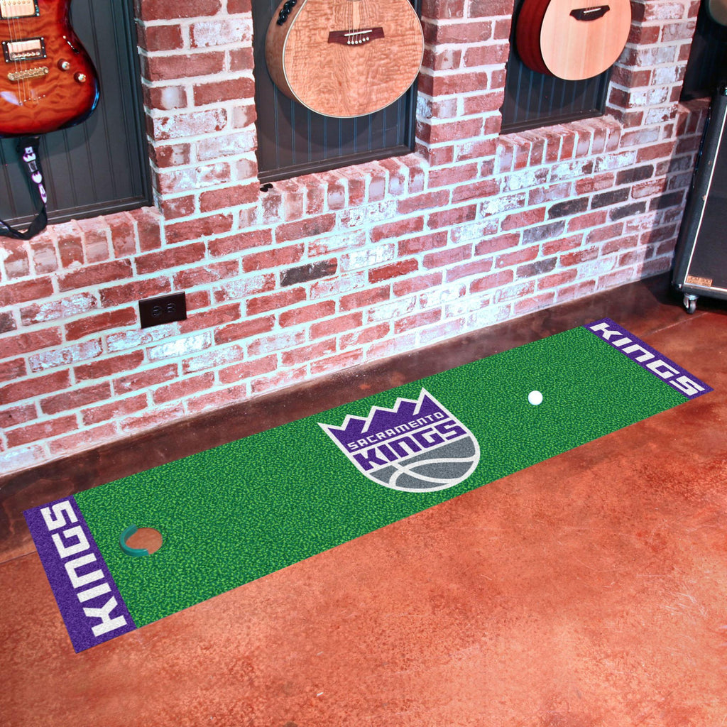 Sacramento Kings Putting Green Mat 18"x72" 