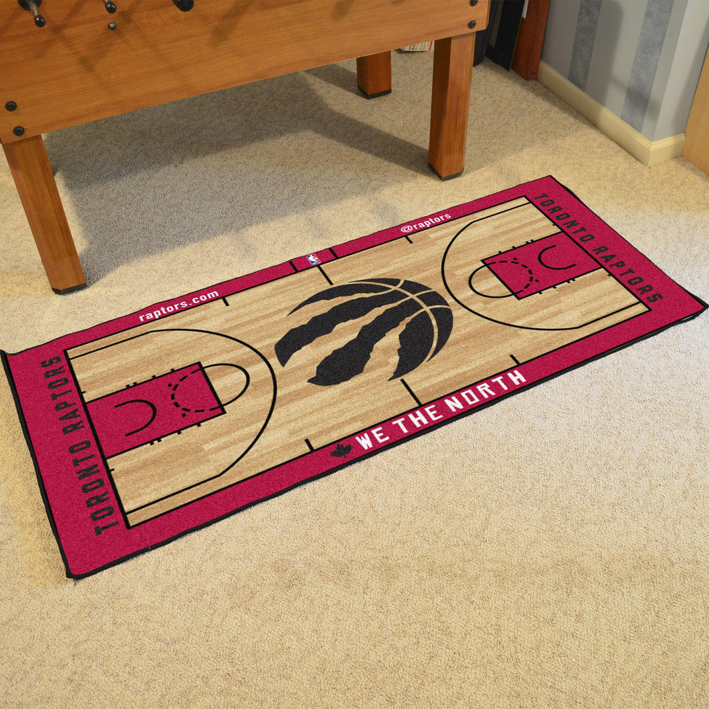 Toronto Raptors Court Large Runner 29.5x54 