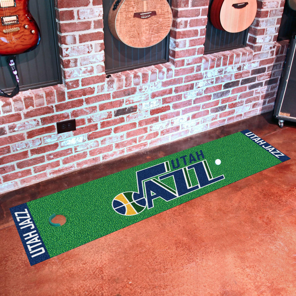 Utah Jazz Putting Green Mat 18"x72" 