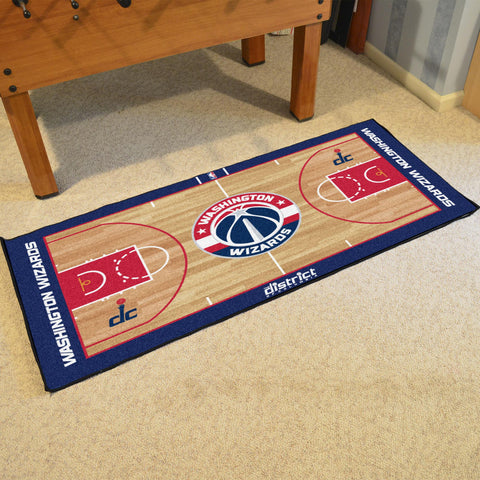 Washington Wizards Court Large Runner 29.5x54 