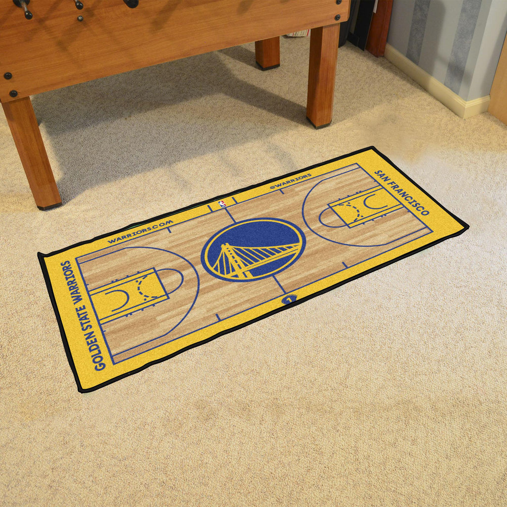 Golden State Warriors Court Runner 24x44 