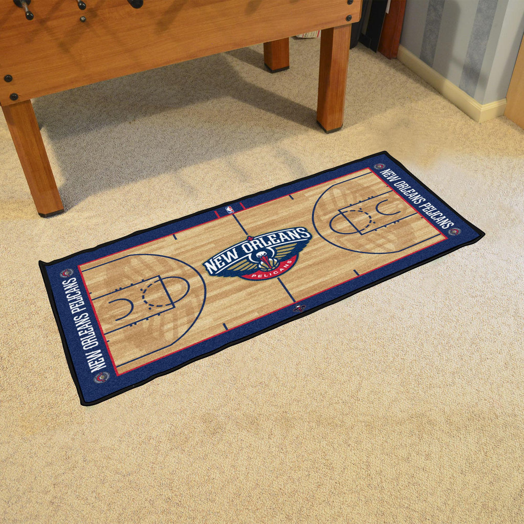 New Orleans Pelicans Court Runner 24x44 