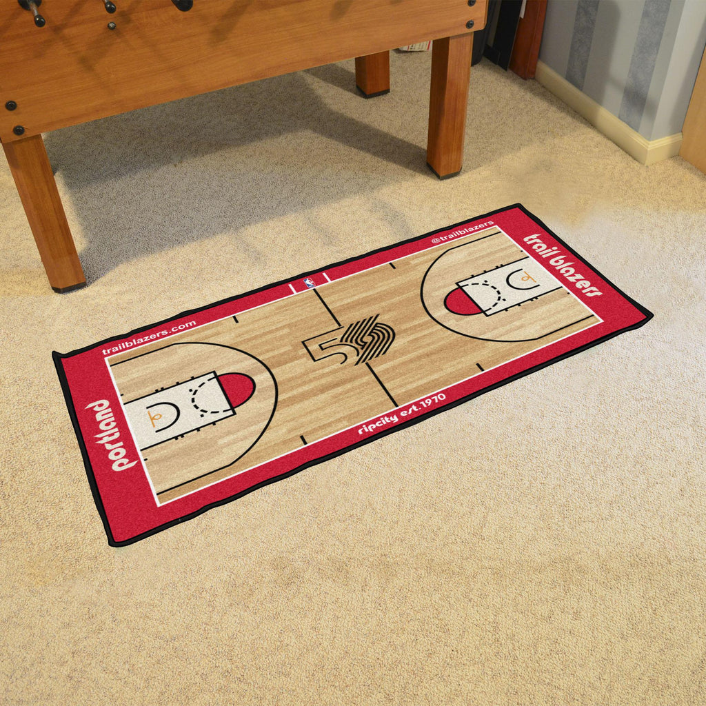 Portland Trail Blazers Court Runner 24x44 