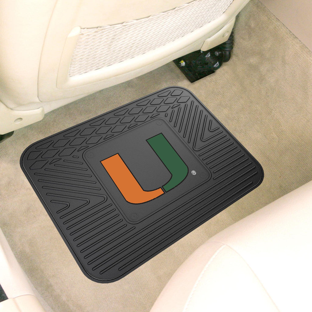 Miami Hurricanes Utility Mat 14"x17" 