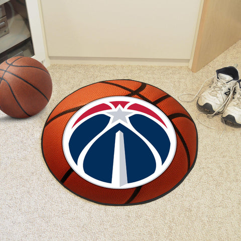 Washington Wizards Basketball Mat 27" diameter 