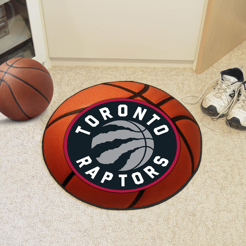 Toronto Raptors Basketball Mat 27" diameter 