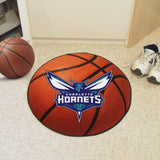 North Carolina Tar Heels Hornets Basketball Mat 27" diameter 