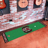 South Carolina Gamecocks Putting Green Mat 18"x72" 