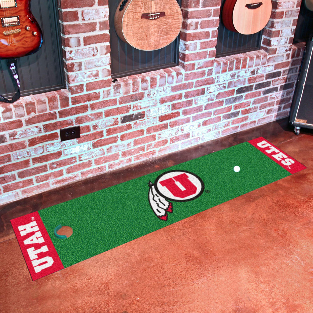 Utah Utes Putting Green Mat 18"x72" 